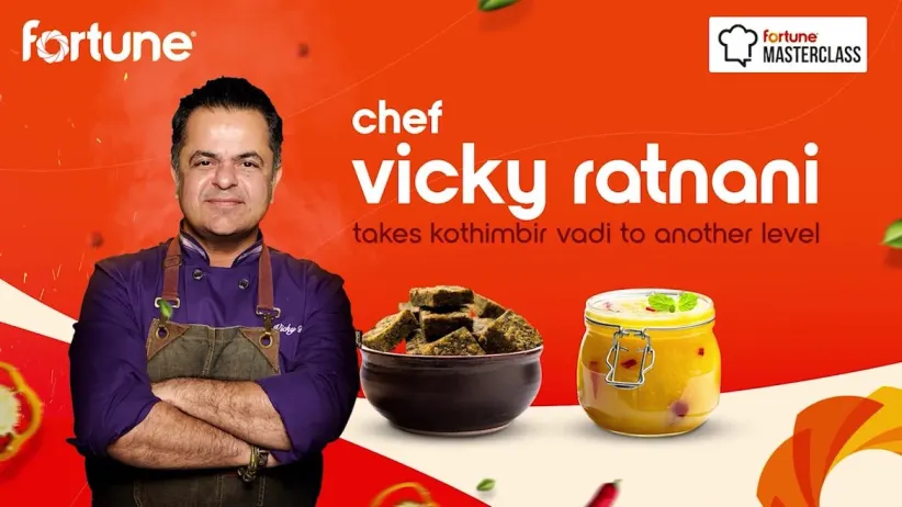 Authentic Kothimbir Vadi by Chef Vicky Ratnani