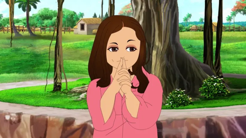 A spooky painting - Bhootu Animation