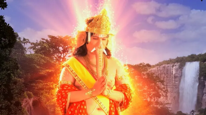 Balarama confronts Dhenukasura - Paramavatari Sri Krishna