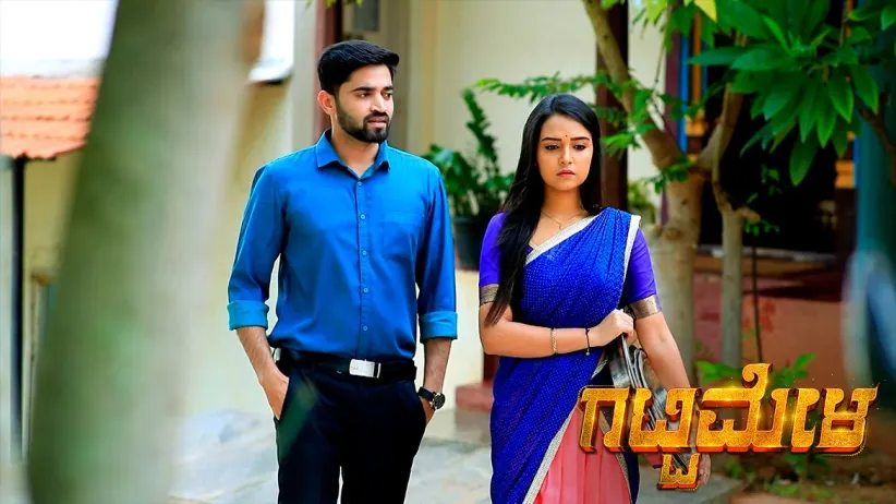 Suhasini tries to strangle Vaijayanti - Gattimela