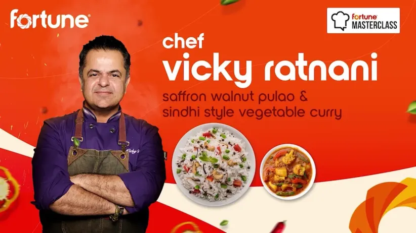 Saffron Pulao & Sindhi Curry by Chef Vicky Ratnani