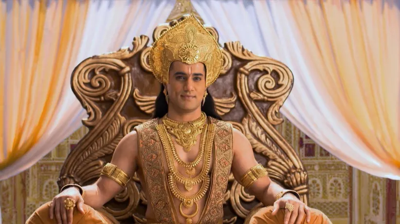 Vasuki shows Krishna the path to Naagalok - Paramavatari Sri Krishna