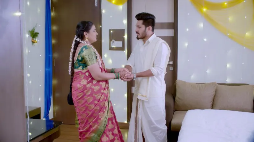 Madhumathi takes a promise from Trishul - Naagini 2