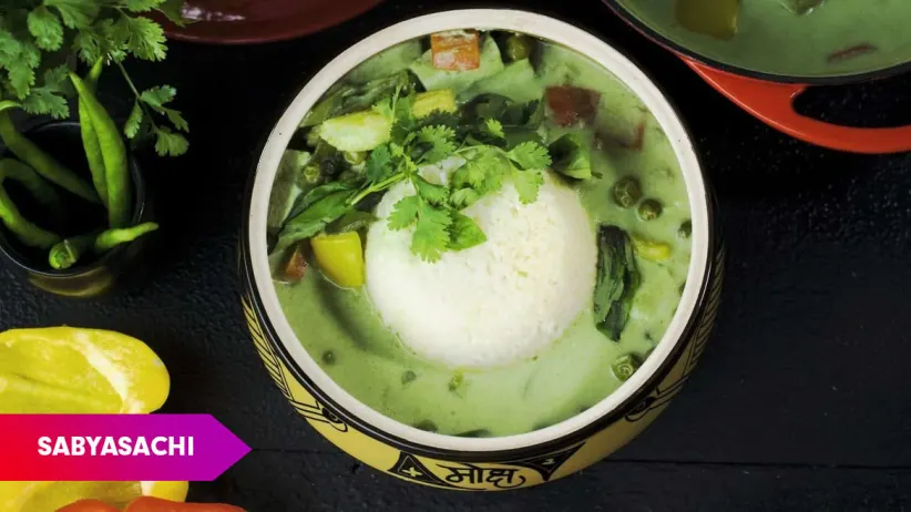 Veg Thai Green Curry by Chef Sabyasachi - Urban Cook