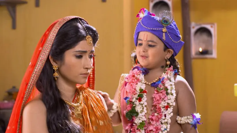 Yashoda sees the whole universe in Krishna's mouth - Paramavatari Sri Krishna