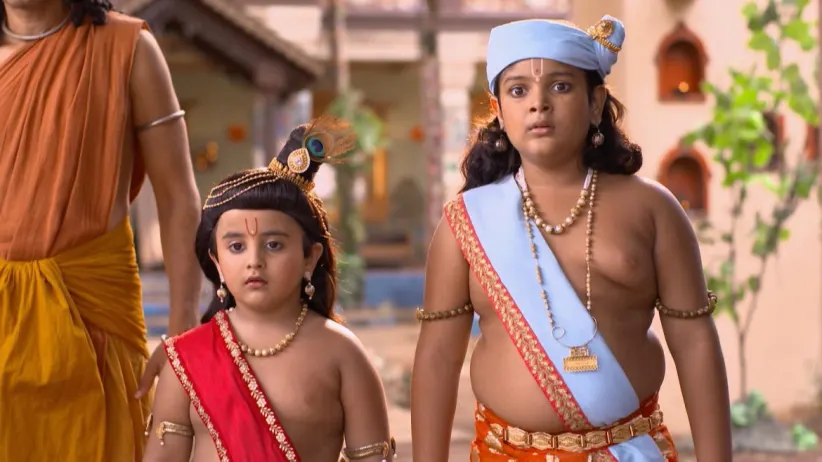 Alambasura showcases his power before Kamsa - Paramavatari Sri Krishna