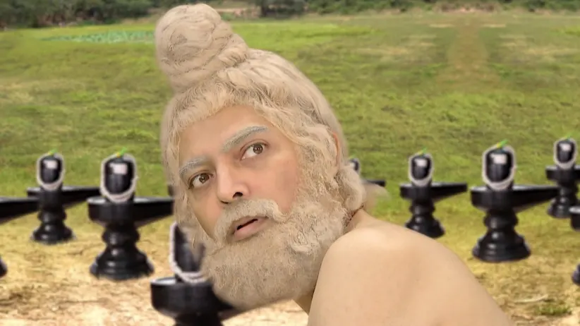Lokenath meets little Gopal - Joy Baba Lokenath
