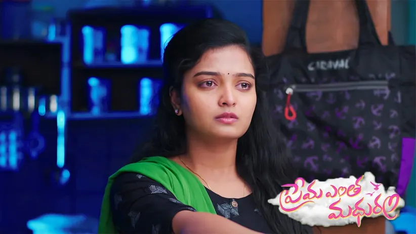 Anu promises to forget Arya - Prema Entha Madhuram