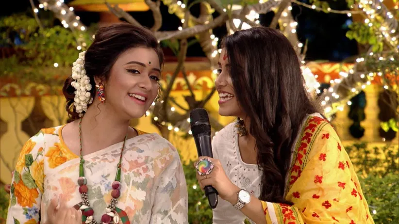 The Guests Are Sriparna and Mekhla