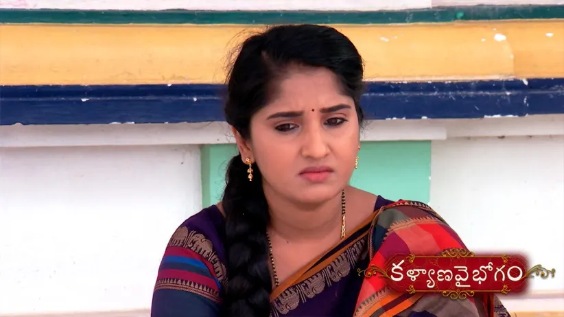 Swarupa-Jeji go to the temple where Janaki is - Kalyana Vaibhogam