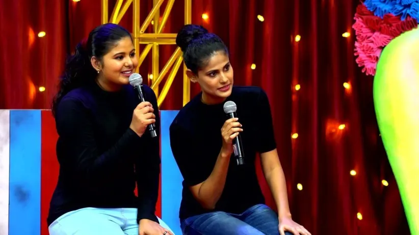 Naima, Sanjana, Arya and Sanjana compete - Super Bumper S3