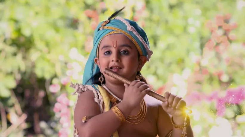 Krishna frees Surabhi from the curse - Paramavatari Sri Krishna