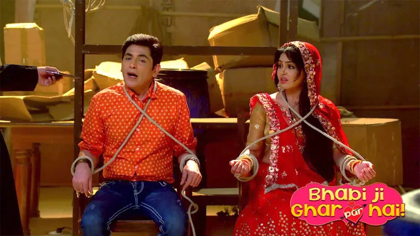 Vibhuti gets captured while trying to save Angoori - Bhabi Ji Ghar Par Hai