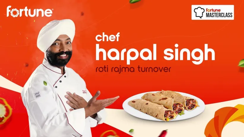 Roti Rajma Turnover by Chef Harpal Singh Sokhi