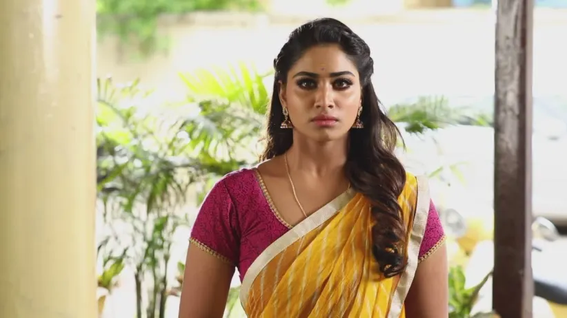 Sanjeev follows Abhirami - Rettai Roja