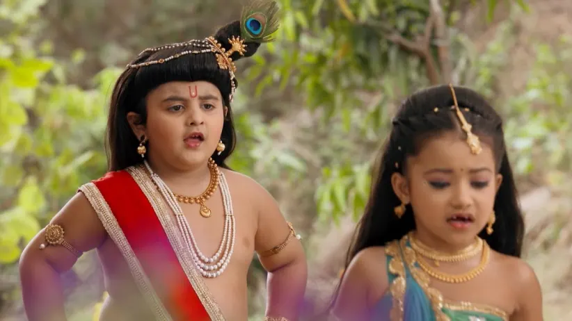 Radha rebukes Krishna - Paramavatari Sri Krishna