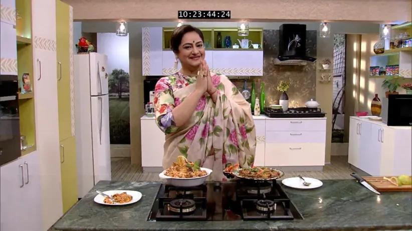 Begun Khashi and Chana Dal'er Biryani