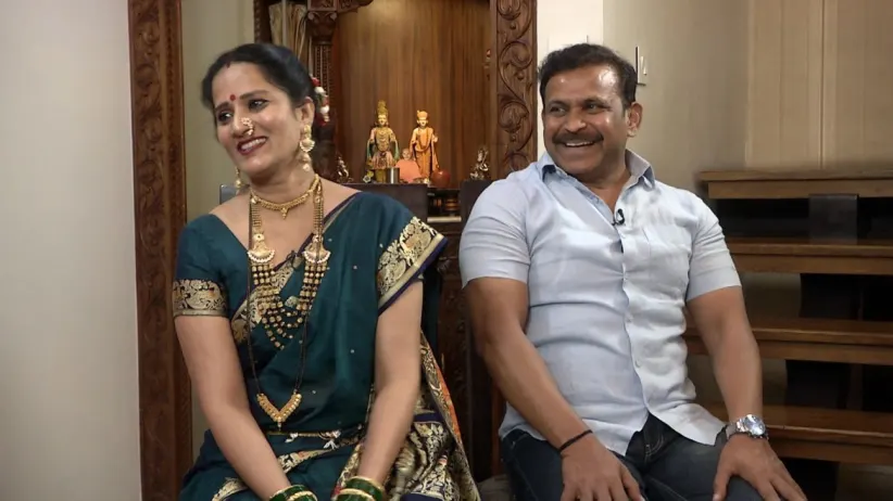 Chandigarh’s Sarika and Gajendra meet Aadesh Bandekar - Home Minister