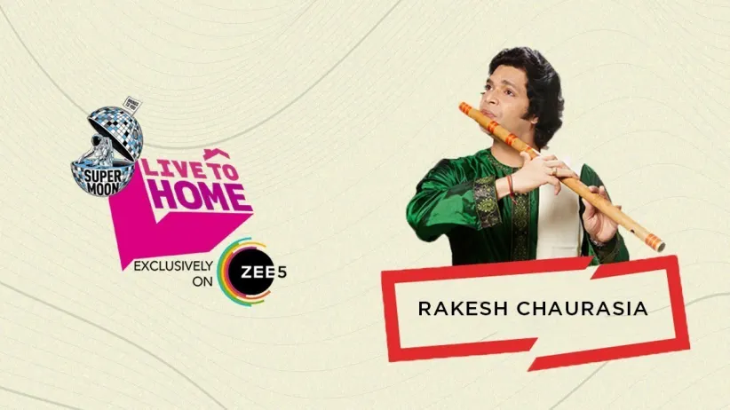 Innovative music by Rakesh Chaurasia - Supermoon Live to Home