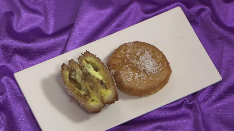 Fried Ice-cream Cutlets and Bread Nuggets - Aamhi Saare Khavayye