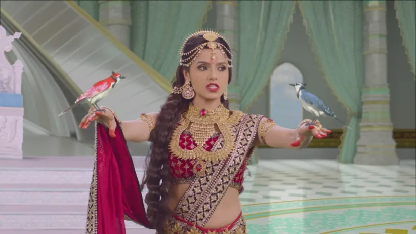 Singhasan and his men arrive at Rameshwar’s house - Santoshi Maa Sunayein Vrat Kathayein