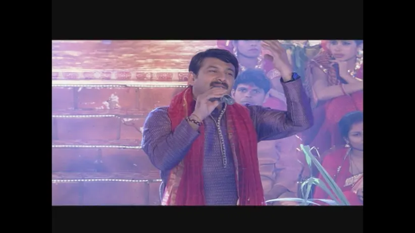 Manoj Tiwari entertains everyone