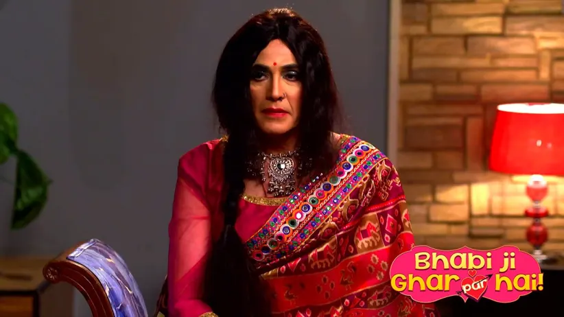 Anita brings a disguised Vibhuti home - Bhabi Ji Ghar Par Hai