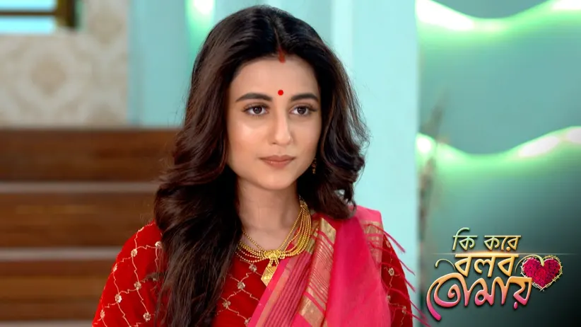 Karna surprises Radhika with a gift - Ki Kore Bolbo Tomay