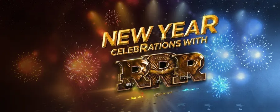 New Year Celebrations with RRR