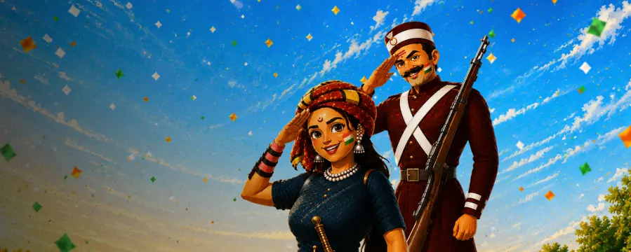 Krish, Trish & Baltiboy Bharat Hain Hum