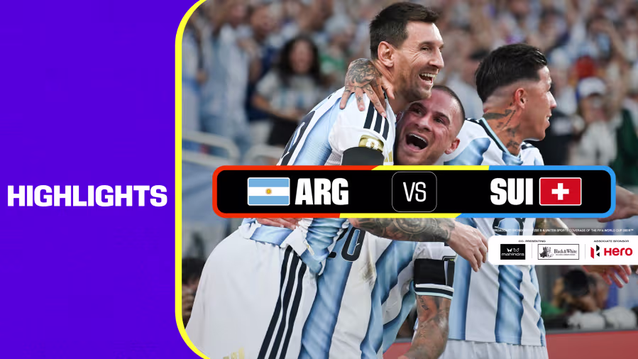ARG Vs SUI | Highlights | FIFA World Cup 2026