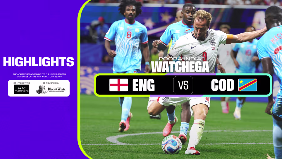 ENG Vs COD | Highlights | FIFA World Cup 2026