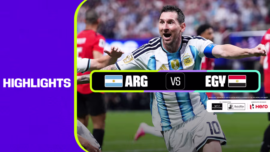 ARG Vs EGY | Highlights | FIFA World Cup 2026
